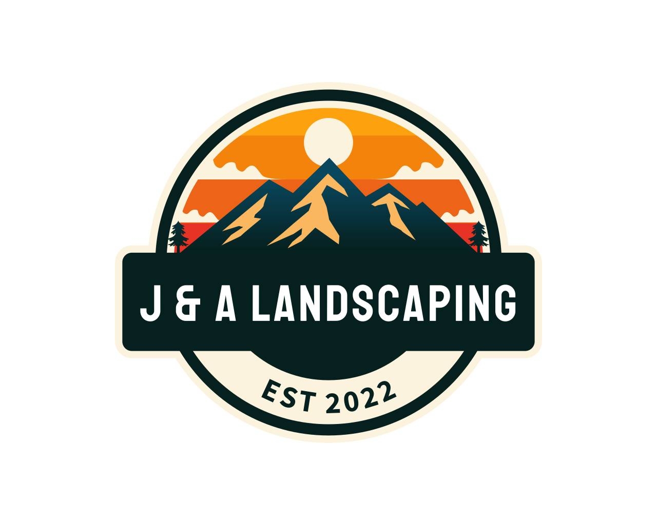 J&A Landscaping logo